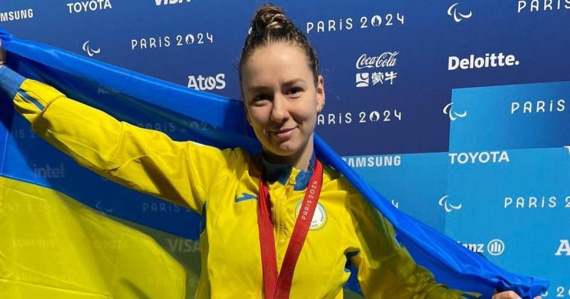 Українка Пойда здобула кілька медалей на Паралімпіаді в Парижі