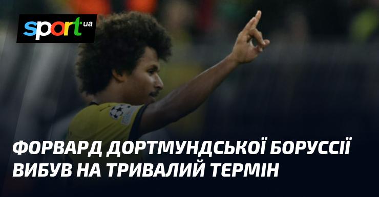 Нападник дортмундської Борусії отримав серйозну травму і пропустить значний період.