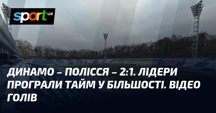 Динамо проти Полісся: перегляд матчу та відео забитих голів (оновлюється)