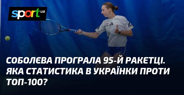 Соболєва зазнала поразки від 95-ї ракетки світу. Яка ж статистика у української тенісистки в матчах проти гравців з топ-100?